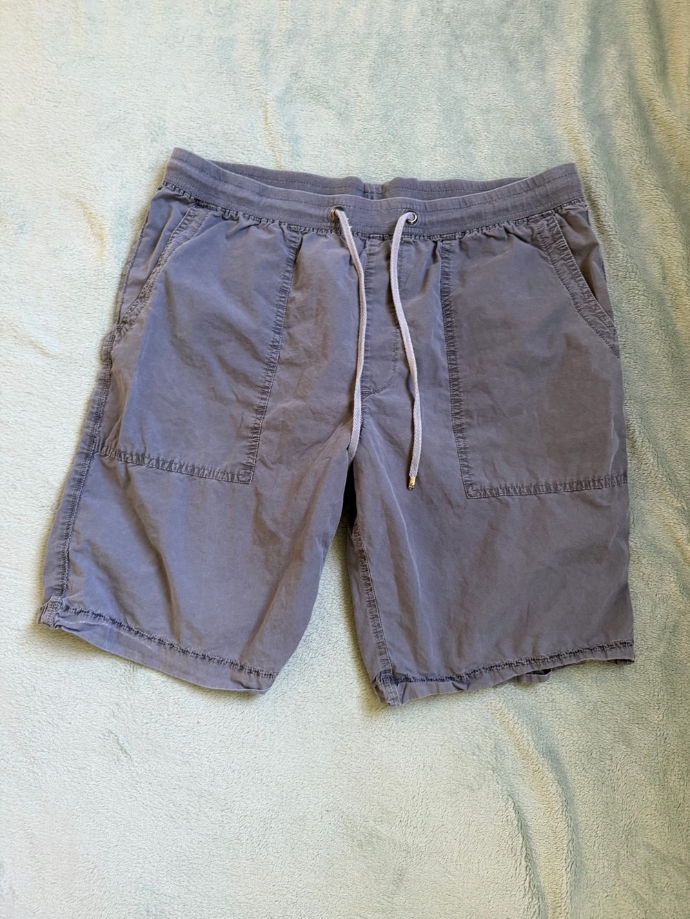 Tommy Bahama Relax Men's XL Gray 100% Cotton Drawstring Shorts